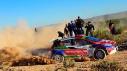 Nicolás Fuchs remontó y terminó cuarto en rally en Argentina