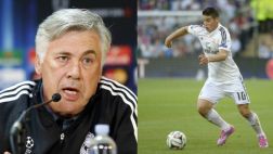 Carlo Ancelotti: "James Rodríguez tiene que acostumbrarse"
