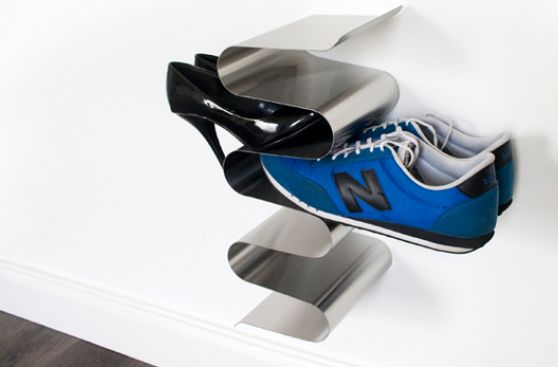Ahorra espacio y ordena tus zapatos con este elegante zapatero