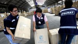 Pisco: Sunat internvino camión con productos pirotécnicos