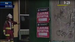 Ate clausuró fábrica incendiada: no tenía medidas de seguridad