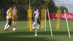 ¿Falcao o Berbatov, quién es más rápido en prueba con el balón?