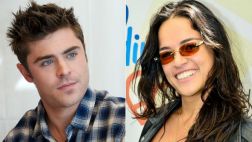 Zac Efron y Michelle Rodríguez terminaron su fugaz romance