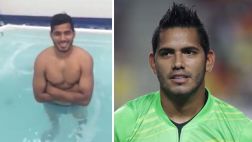 Raúl Fernández se mete en agua helada y reta a Mathias Brivio