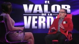 Beto se sentó en el sillón rojo de "El valor de la verdad"