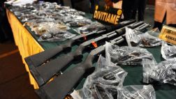 Policía incauta un arsenal en una casa de Chorrillos