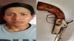 PNP capturó a delincuente que amenazaba a transeúntes con arma