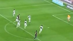 Lionel Messi marcó el primer gol del Barcelona en la Liga