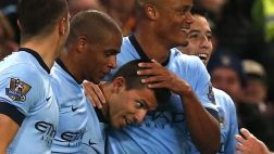 Manchester City ganó 3-1 al Liverpool con Balotelli en tribuna