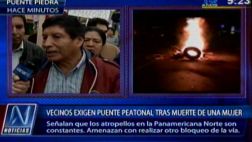 Puente Piedra: vecinos amenazan volver a bloquear carretera