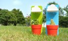 Rainy pot: El objeto que te ayudará a regar tus plantas