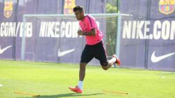 Neymar volvió a los entrenamientos con el Barcelona