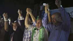Gaza: jefes de Hamas y de Yihad Islámica aparecen en público