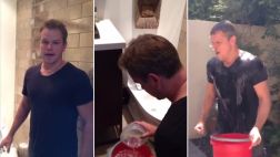 Matt Damon usó agua del inodoro para su Ice Bucket Challenge
