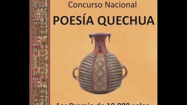 Si escribe poesía en quechua debe participar en este concurso