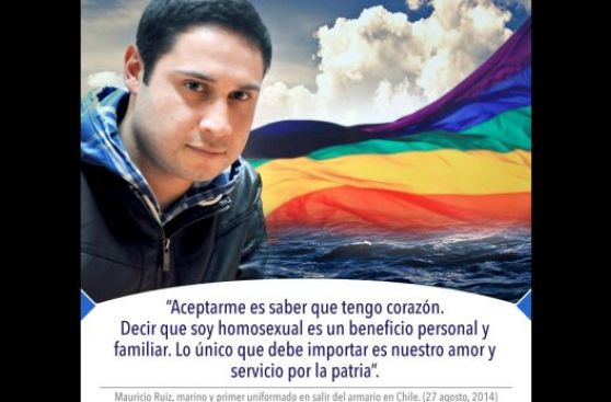 El primer militar chileno en reconocer su homosexualidad