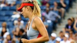 María Sharapova tuvo problemas para ganar en el US Open