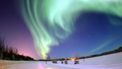 Descubre cómo luce una aurora austral vista desde el espacio