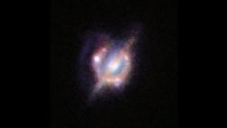 Esta es la imagen más nítida de una colisión de galaxias