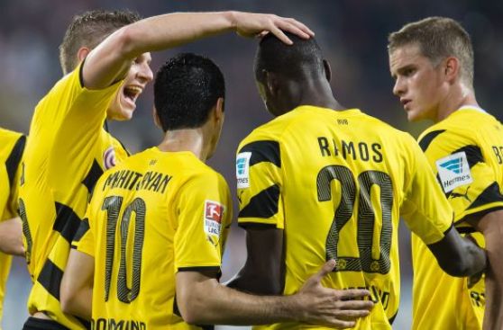 Dortmund ganó 3-2 de visita con gol y asistencia de Marco Reus