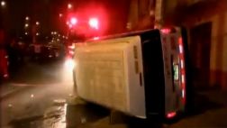 Un muerto y ocho heridos deja un accidente de combi