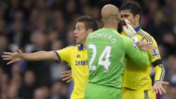 La reacción de Diego Costa que provocó la molestia de Howard