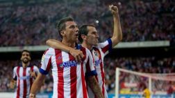 Atlético de Madrid no brilló pero ganó 2-1 en casa al Eibar