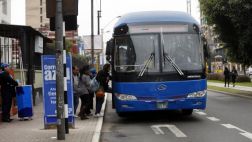 Por inicio de corredor azul se recortó ruta de cústeres y buses