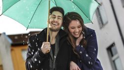 Lluvia musical: Este paraguas genera los sonidos de una batería