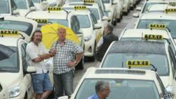 Alemania prohibe el servicio de taxis Uber