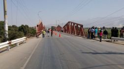 Virú: puente que une Lima con Trujillo se hunde