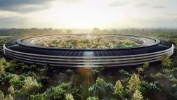 VIDEO: Drone captura la construcción del nuevo campus de Apple