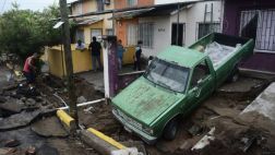 Tormenta Dolly golpea las costas mexicanas del Atlántico