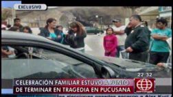 Mujer arrolló con su auto a varias personas en Pucusana