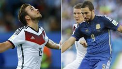 Alemania vs. Argentina: así alinearían ambos países