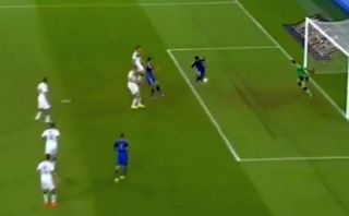 El Kun Agüero le anotó a Alemania tras genial pase de Di María