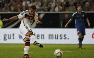 Götze le volvió a anotar a Argentina y evitó goleada en casa