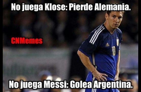 Los memes que generó la victoria de Argentina sobre Alemania