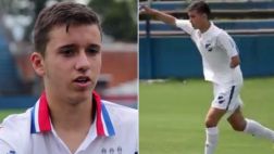 Juvenil discapacitado alista su debut en Nacional de Montevideo