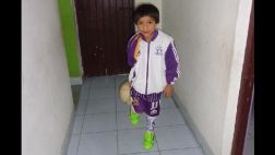 Juan Diego, crack peruano de 7 años maravilla en Chimbote