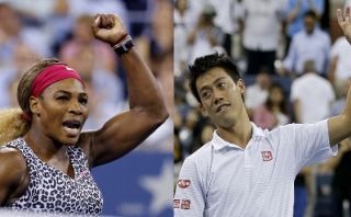 US Open: Serena Williams y Kei Nishikori en semifinales
