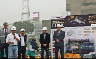La estructura del Centro de Convenciones de Lima está a un 50%