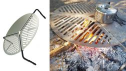 Cocina móvil: Conoce la práctica "llanta parrilla" para acampar