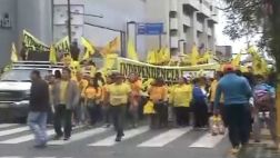 Independencia: empleados ediles habrían marchado con Castañeda