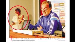 La foto viral de Marcelo Bielsa y su jefa de prensa