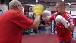 Franck Ribéry también es boxeador: Bayern colgó este video