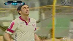 Alemanno casi marca un golazo en su debut con la ‘U’