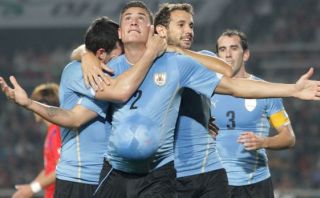 Uruguay venció 1-0 a Corea del Sur en gira asiática