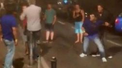 Maradona se peleó fuera de una discoteca croata