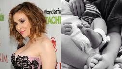 Alyssa Milano compartió la primera fotografía de su hija